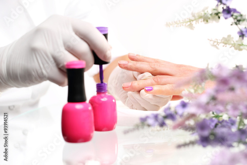 R    owy manicure. Gabinet kosmetyczny