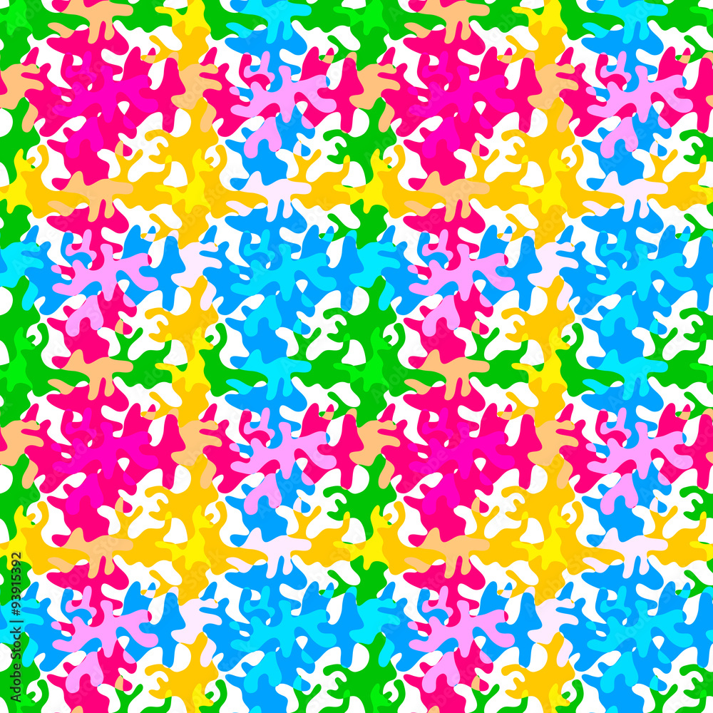 Abstract colorful seamless pattern.