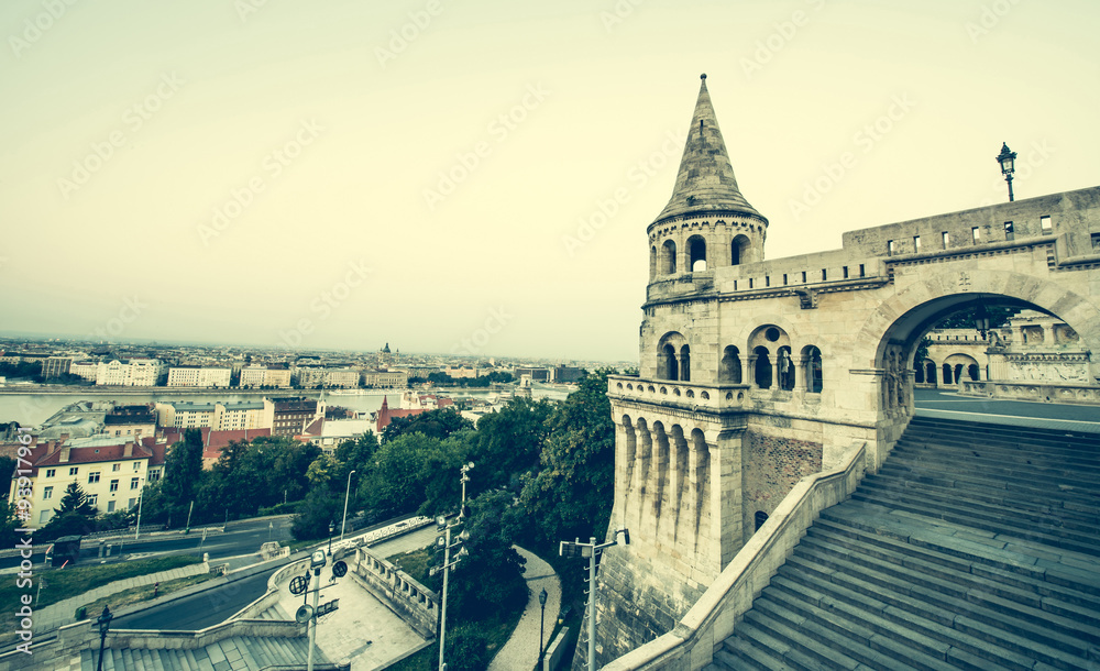 Fototapeta premium fishermen Bastion in Budapest