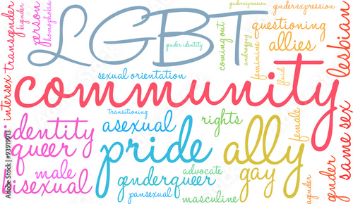 Community LGBT Word Cloud