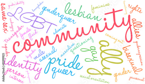 Community LGBT Word Cloud
