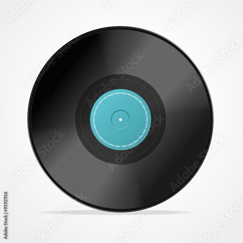 Vinyl Record. Vector