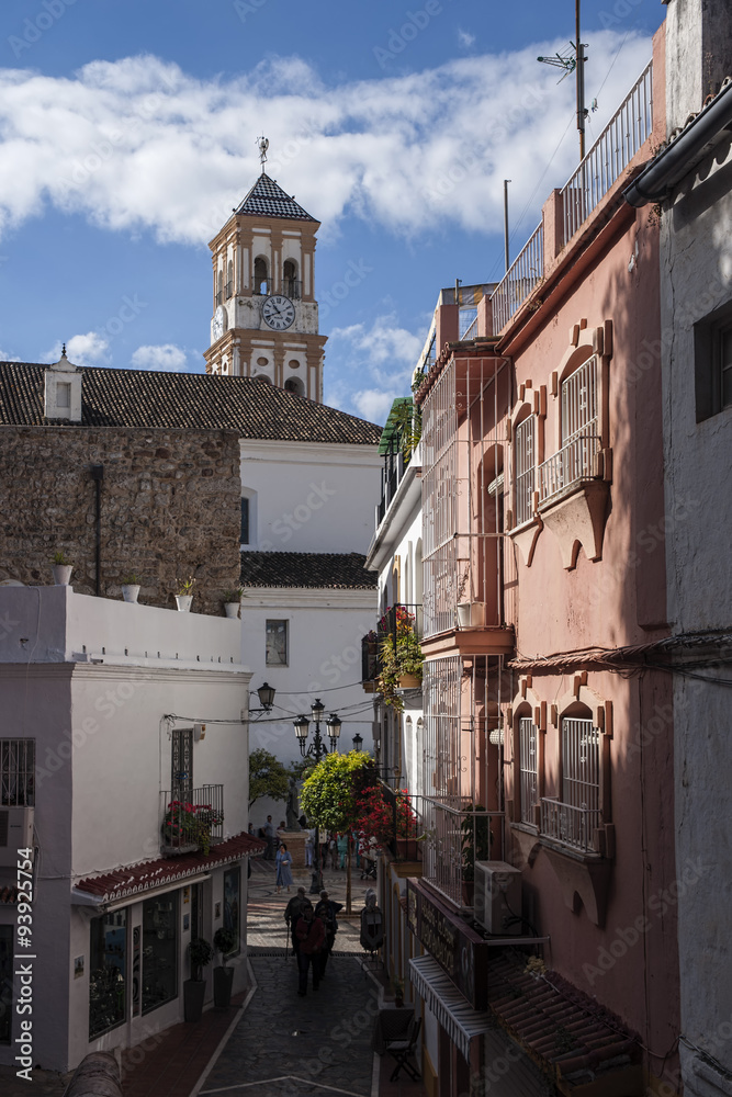 Fototapeta premium Casco antiguo de Marbella, Málaga