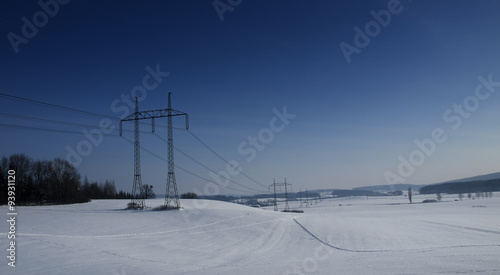Snowy winter landscape © Václav Košťál