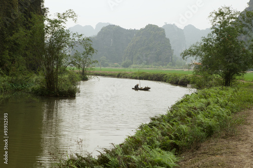 Fisherman in Ninh Binh, Vietnam