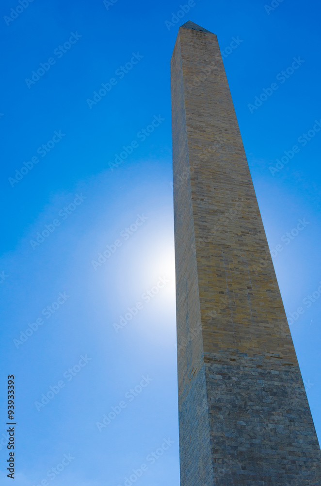 Washington Monument on a clear day