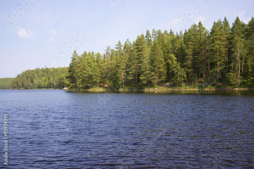 Берег озера Реповеси. Финляндия