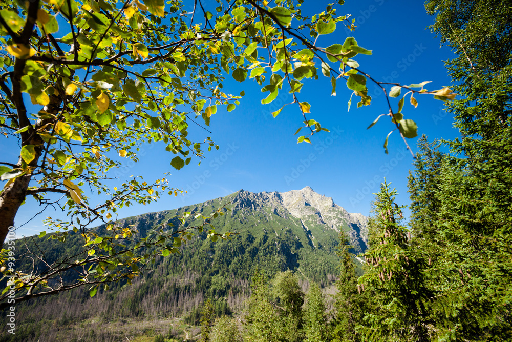 Slovakian Spiski lakes Tatry mountains