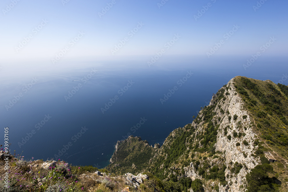 coastline of Capri island, Capri, Italy