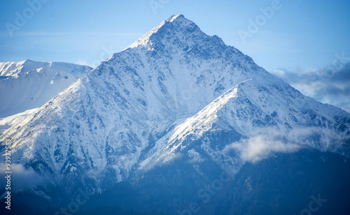 Snowy peaks of the Tien Shan
