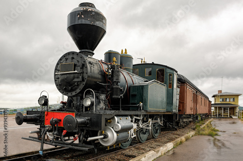 Old steam train.