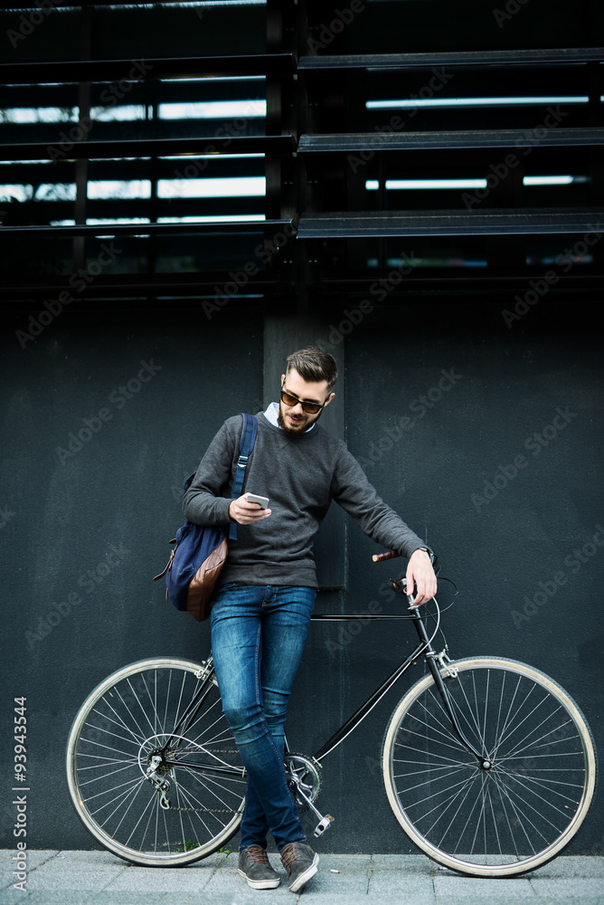 Fototapeta premium Taking a quick break