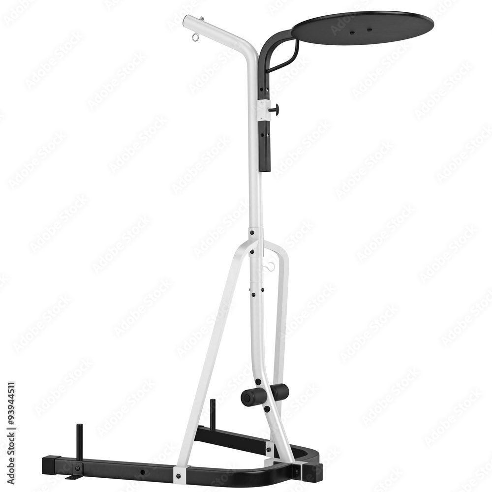 Boxing stand for gym. 3D graphic Boxing stand for gym. 3D graphic