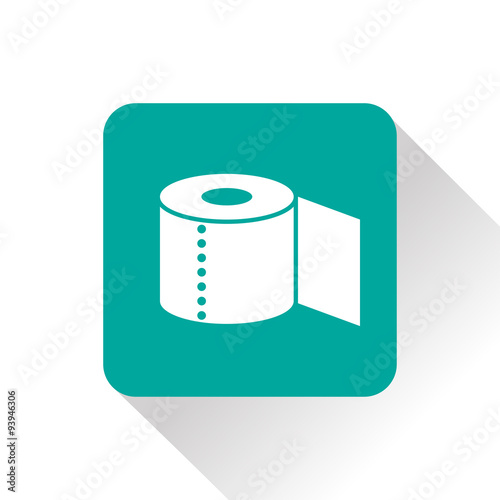 Toilet paper vector icon
