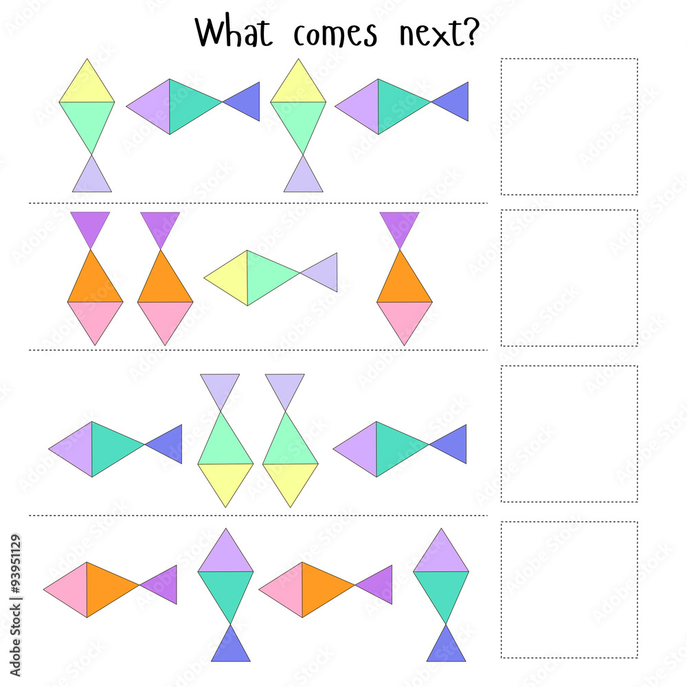 Educational game for children what comes next Educational game for children what comes next