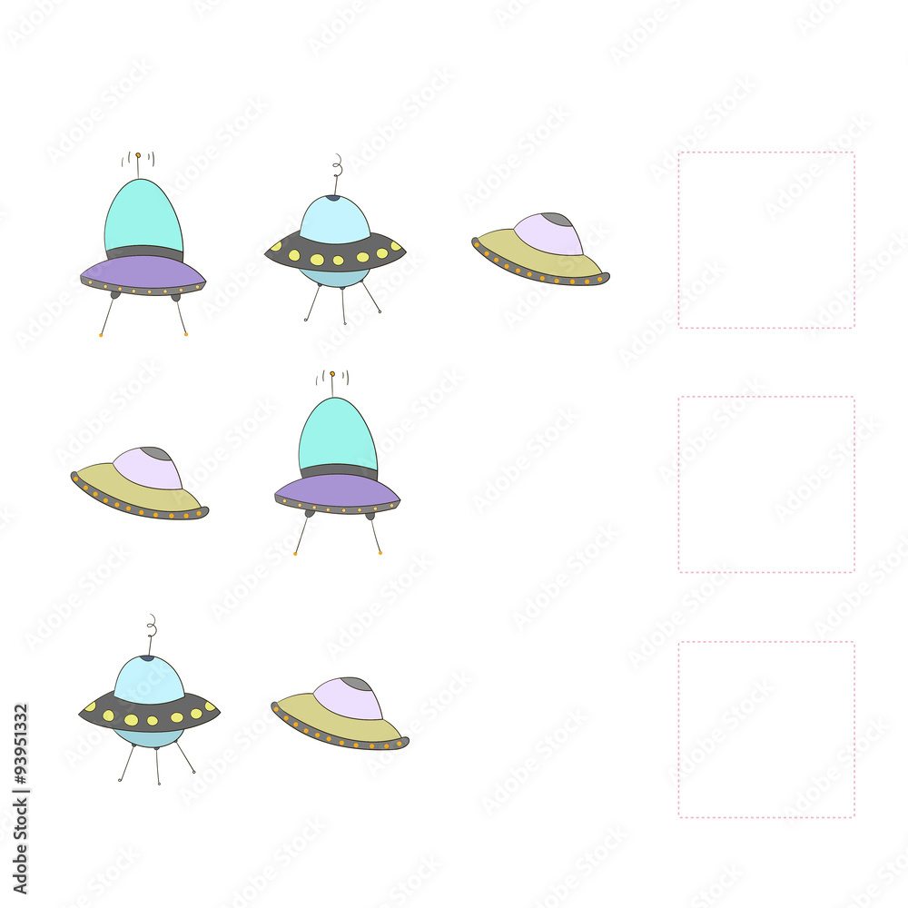 Educational game draw the missing vector Educational game draw the missing vector