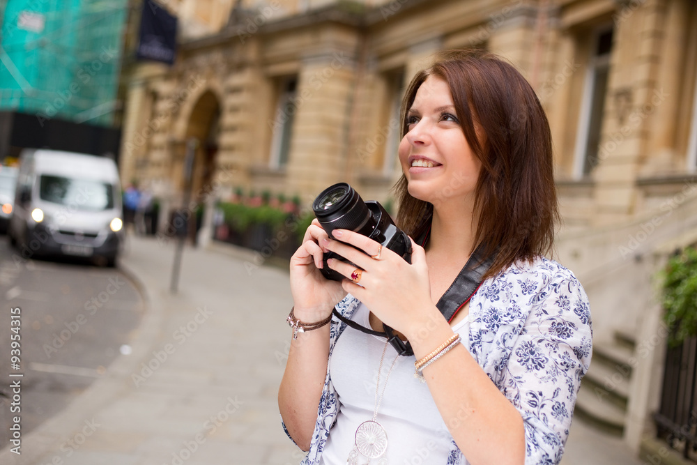 tourist with a camera