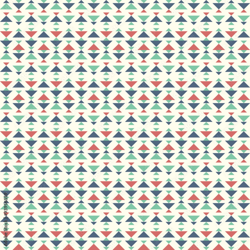 Ethnic seamless geometric pattern. Aztec background. Abstract wallpaper or wrapping paper. Vector illustration.