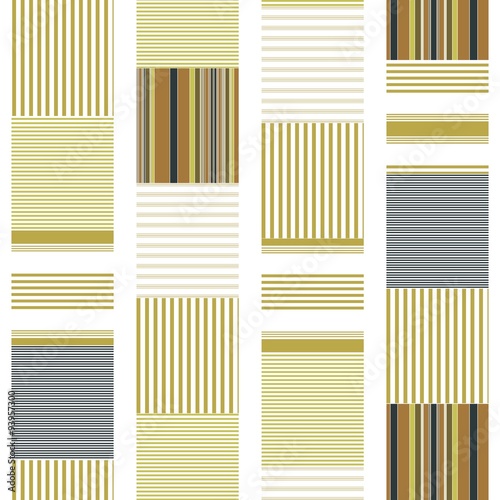 Yellow Stripes Seamless Pattern