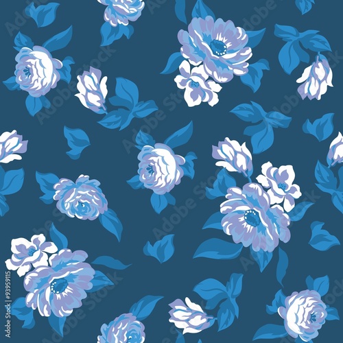 Lilian Floral Seamless Pattern