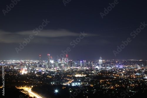 Night View In Brisbane