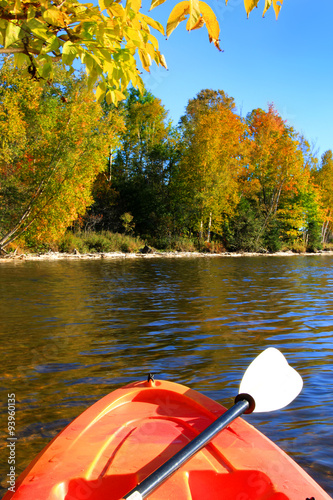 Kayaking in early Fall © GVictoria