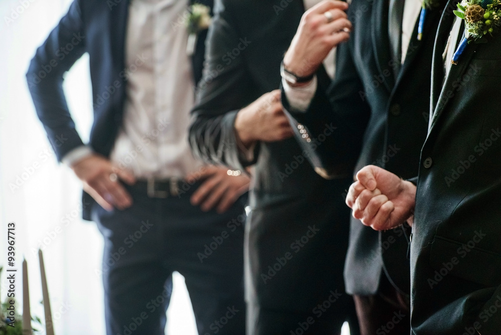 © Maksim Shebeko - elegant groom