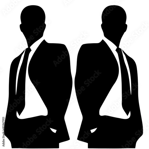 Businessman illustration incognito