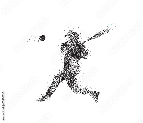 Baseball Players Silhouettes