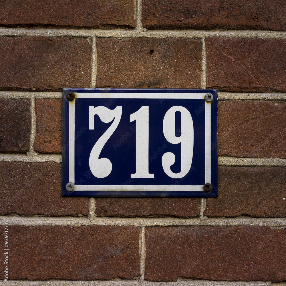 Number 719 Number 719