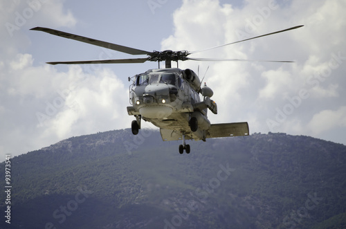 Black hawk helicopter