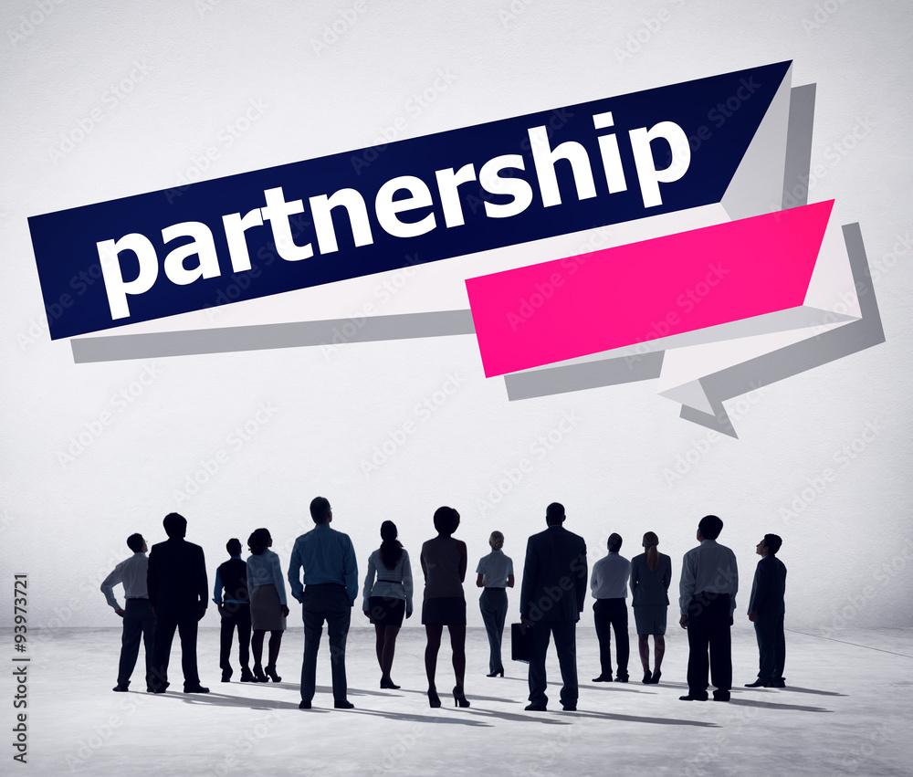 Partnership Teamwork Team Building Organazation Concept Partnership Teamwork Team Building Organazation Concept