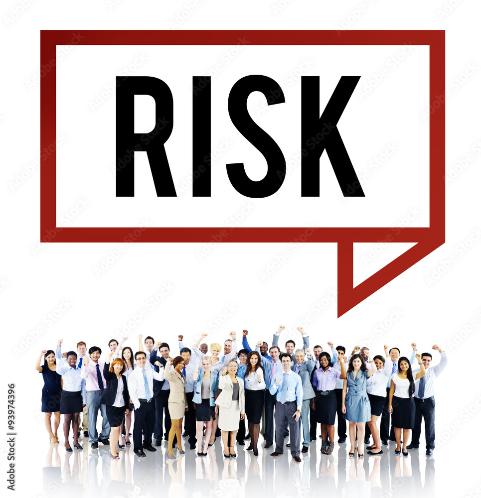 Risk Chance Safety Security Unsure Weakness Concept Risk Chance Safety Security Unsure Weakness Concept