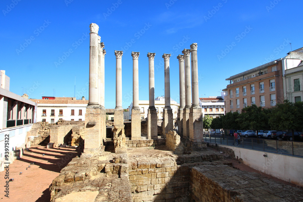 Fototapeta premium Cordoue (espagne) / Temple romain