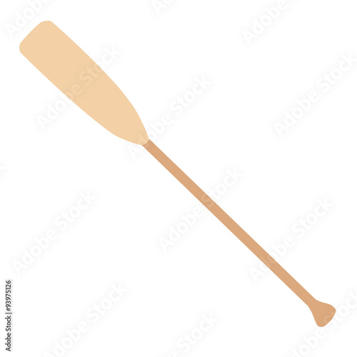 Wooden oar