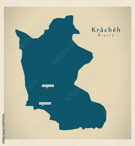 Modern Map - Kracheh KH photo