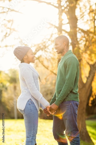 Portrait of a lovely smiling young couple © WavebreakmediaMicro
