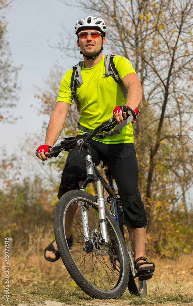 Obraz premium Cyclist.