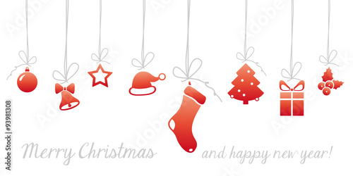 christmas card graphic elements #set1