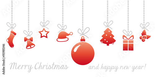 christmas card graphic elements #set7