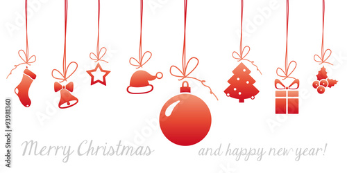 christmas card graphic elements #set9