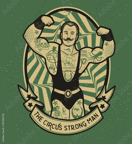 Pattern of the circus.