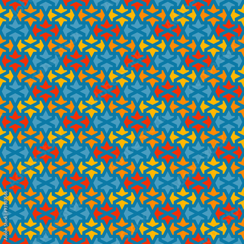 Colorful arabic pattern