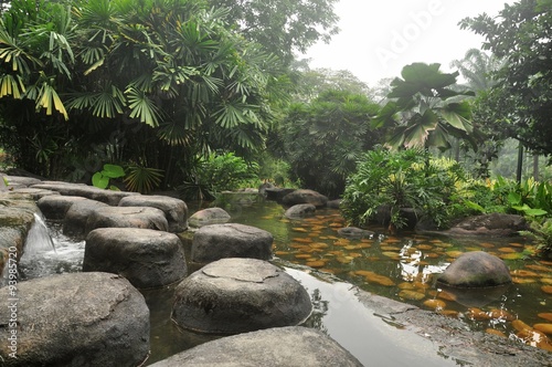 Canvas Print tropical jungle in kuala lumpur malaysia