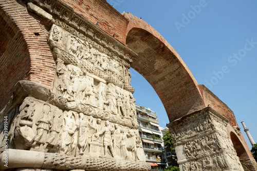 Arch of Galerius, Thessaloniki, Halkidiki, Greece photo