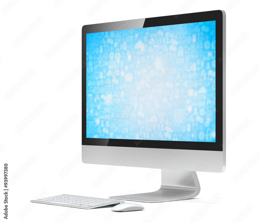 Fototapeta premium Modern Screen Monitor