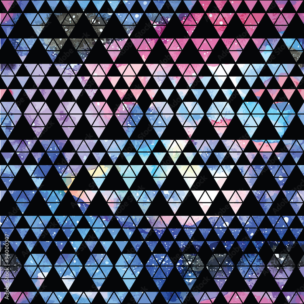Fototapeta premium Galaxy seamless pattern.
