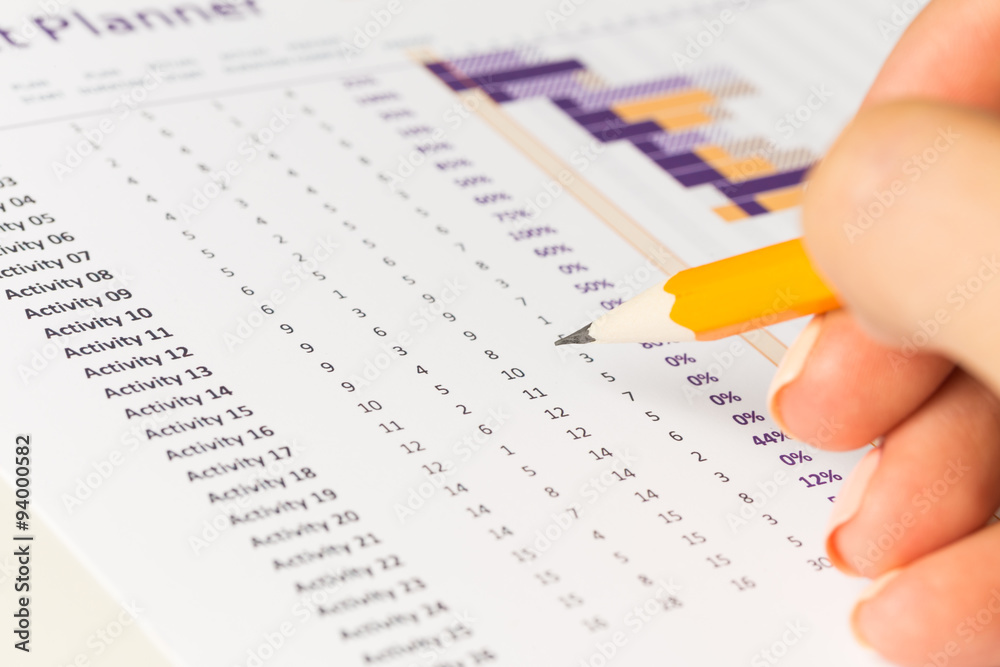 Business charts and graphs close up Business charts and graphs close up