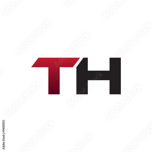 Modern Initial Logo TH