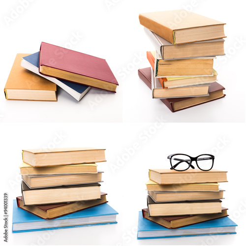 Books collage